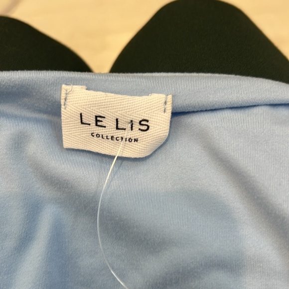 Le Lis Sky Blue Bodysuit size small. NWT! - Picture 6 of 8
